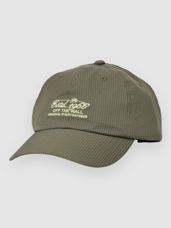 Vans ESTD 1966 Curved Bill Jockey Cap loden green