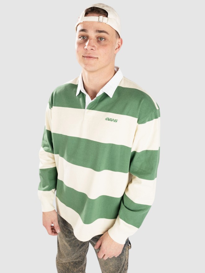 Vans Ward Stripe Rugby Knit Long Sleeve T-Shirt