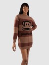 Daisy Street x Paul Frank Intarsia Knitted Jumper Dress