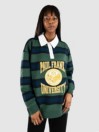 Daisy Street x Paul Frank Embroidered Varsity Rugby Sweat Long Sleeve