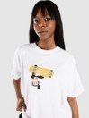 Daisy Street x Paul Frank Oversized Julius Skateboard Print Camiseta
