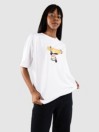 Daisy Street x Paul Frank Oversized Julius Skateboard Print Camiseta