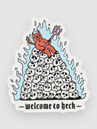 A.LAB Welcome to Heck Adesivo