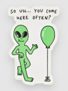 A.LAB Unidentified Flirting Object Samolepky