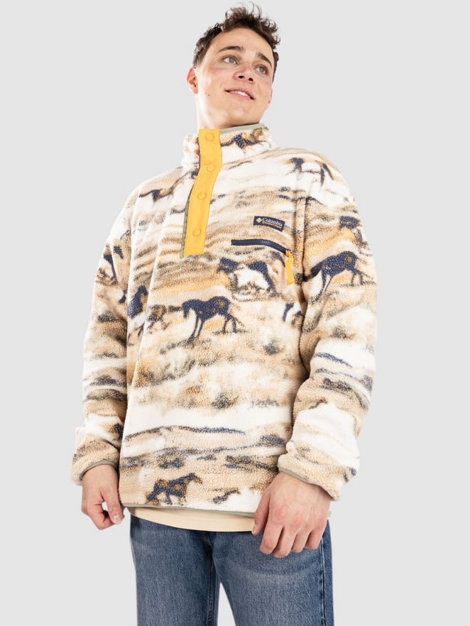 Columbia Helvetia II Printed Half Snap Fleece Half-Zi