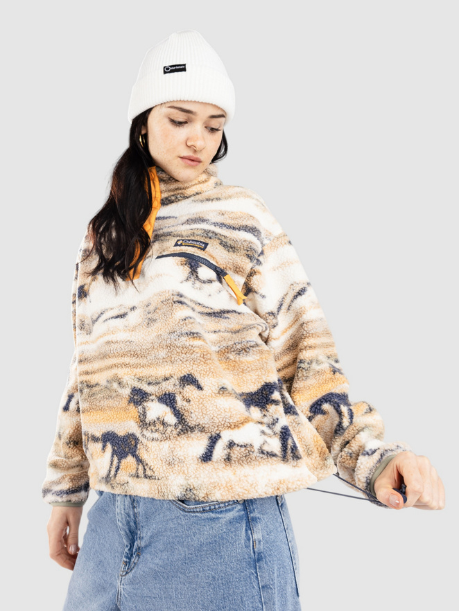 Columbia Helvetia II Printed Cropped Half Snap Half-Z