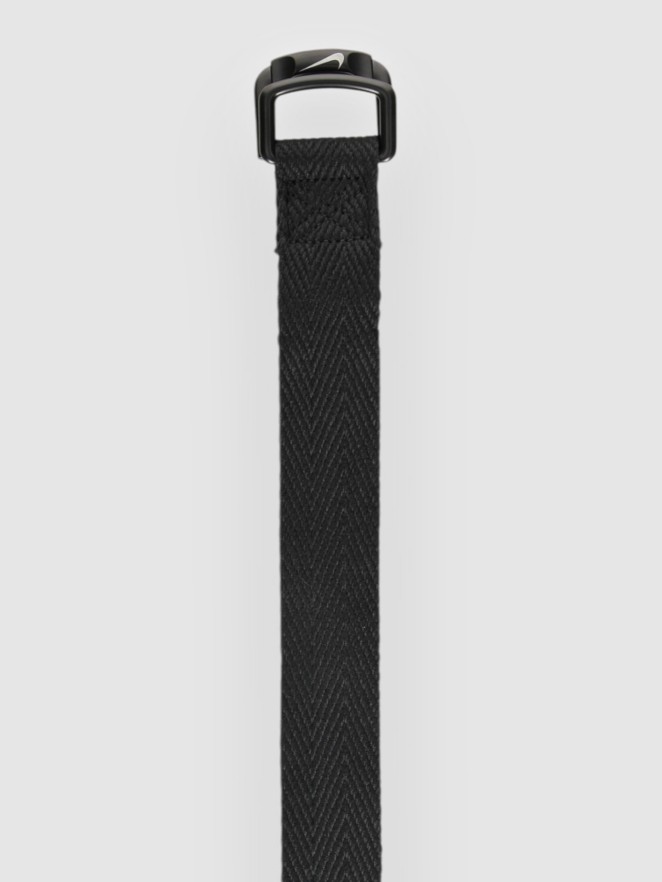 Nike D-Ring Heringbone Web Elongated Tail Belt