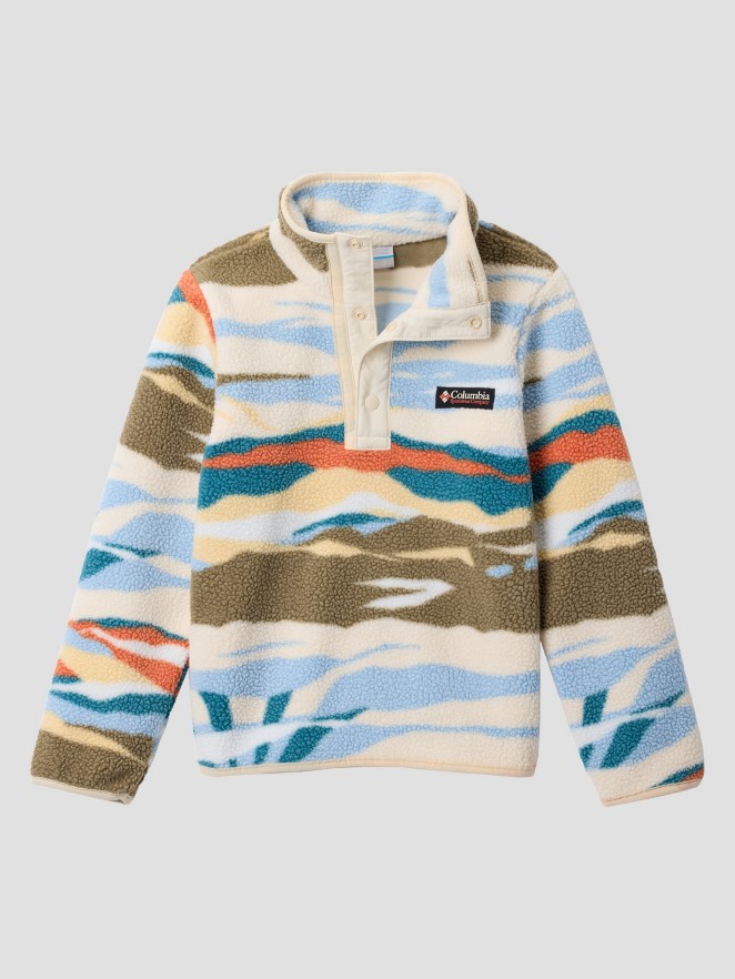 Columbia Helvetia II Printed Half Snap Kids Sweat à capuche zippé