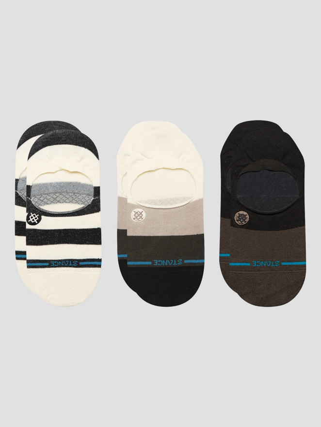 Stance Punked No Show 3 Pack Socks