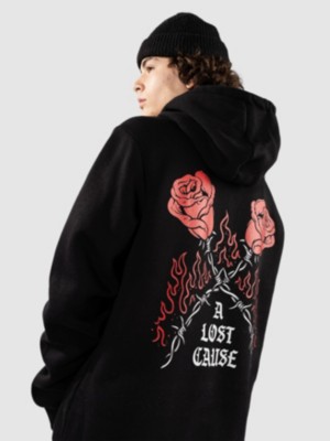 Burning Rose Hoodie