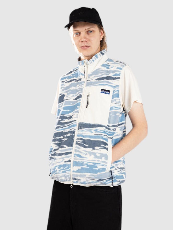 Penfield Bay Jacqaurd Microfleece 1/4 Väst