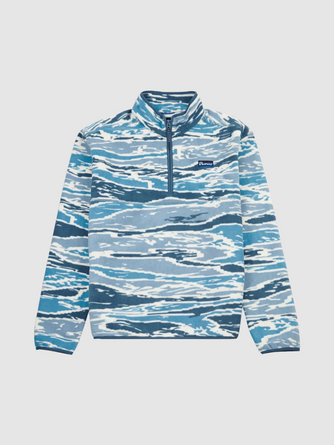 Penfield Bay Jacqaurd Microfleece 1/4 Vesta