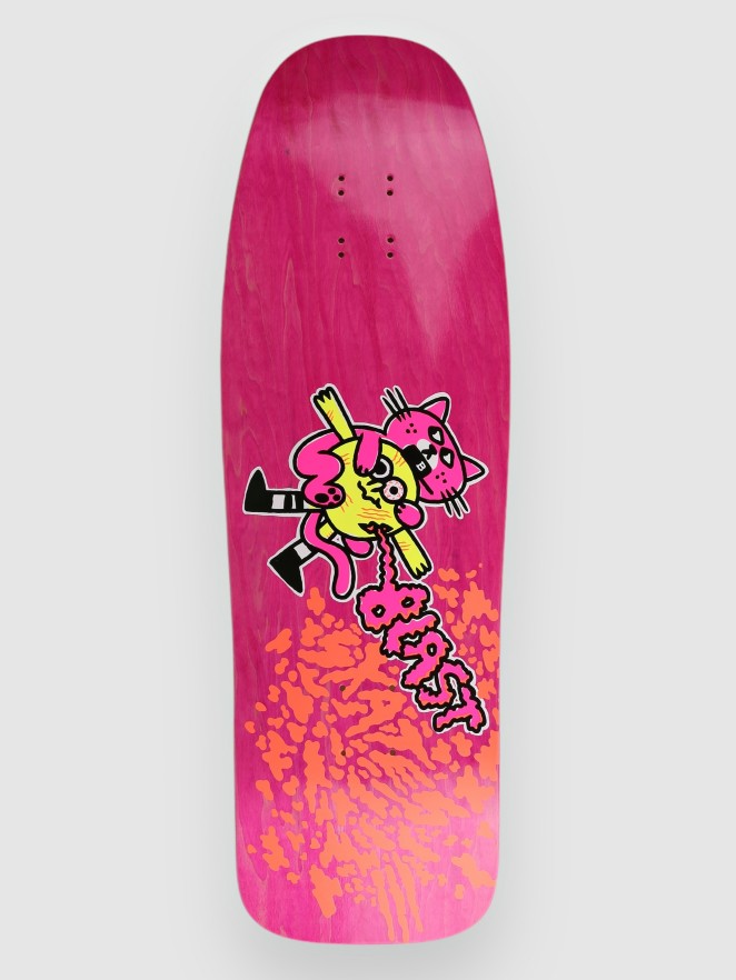 Blast Skates Pink Pussy Cat 9.75″ Skateboard Deck