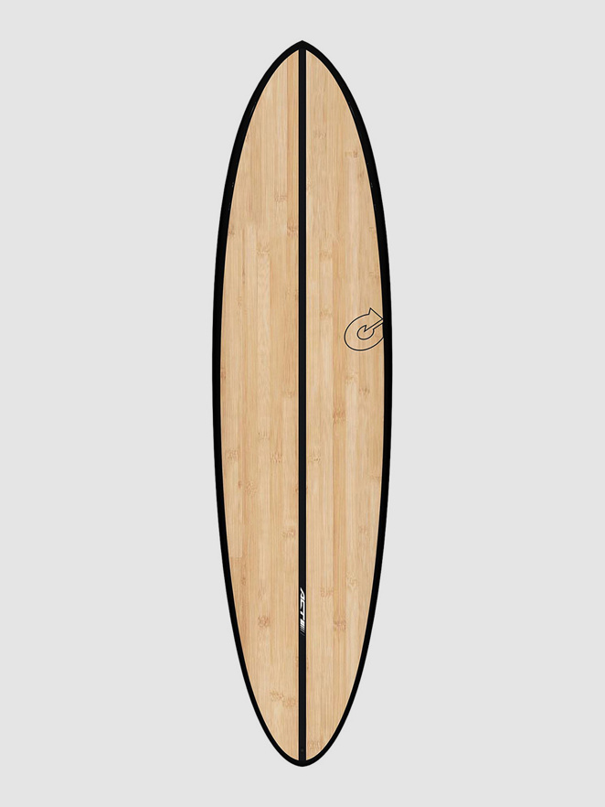Torq Act Prepreg Chopper Bamboo 7'2 Surfboard