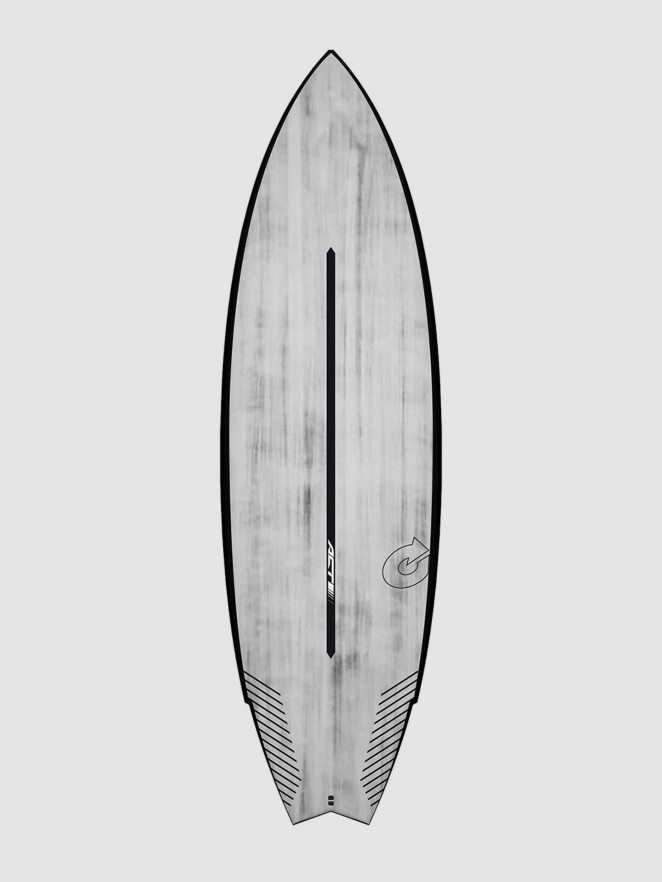 Torq Act Prepreg Go-Kart Blackrail 5'10 Surfboard