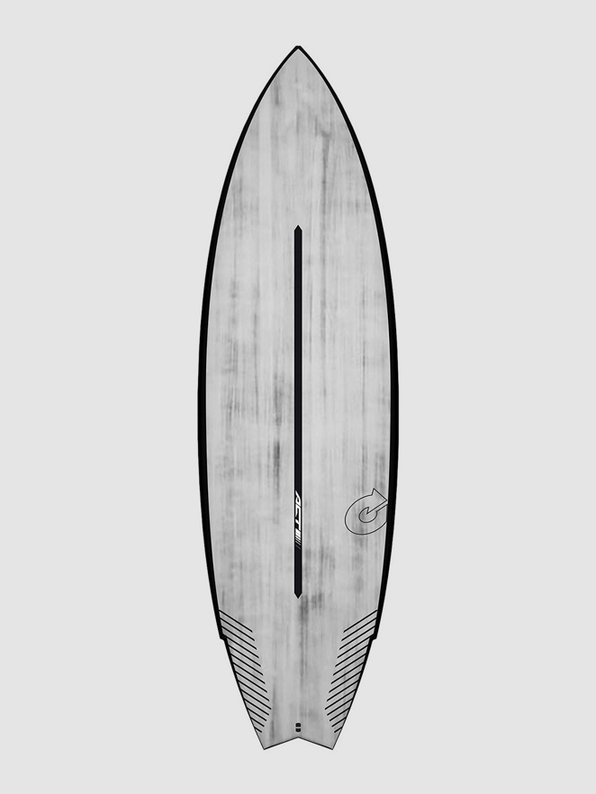 Torq Act Prepreg Go-Kart Blackrail 6'2 Surfboard