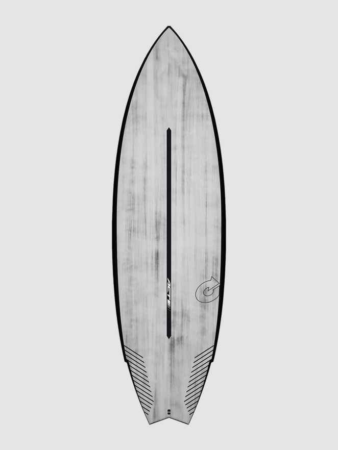 Torq Act Prepreg Go-Kart Blackrail 6'2 Surfboard