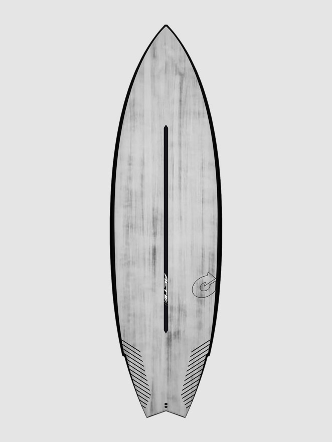 Torq Act Prepreg Go-Kart Blackrail 6'6 Surfboard