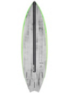 Torq Act Prepreg Go-Kart Greenrail 5'10 Surfboard