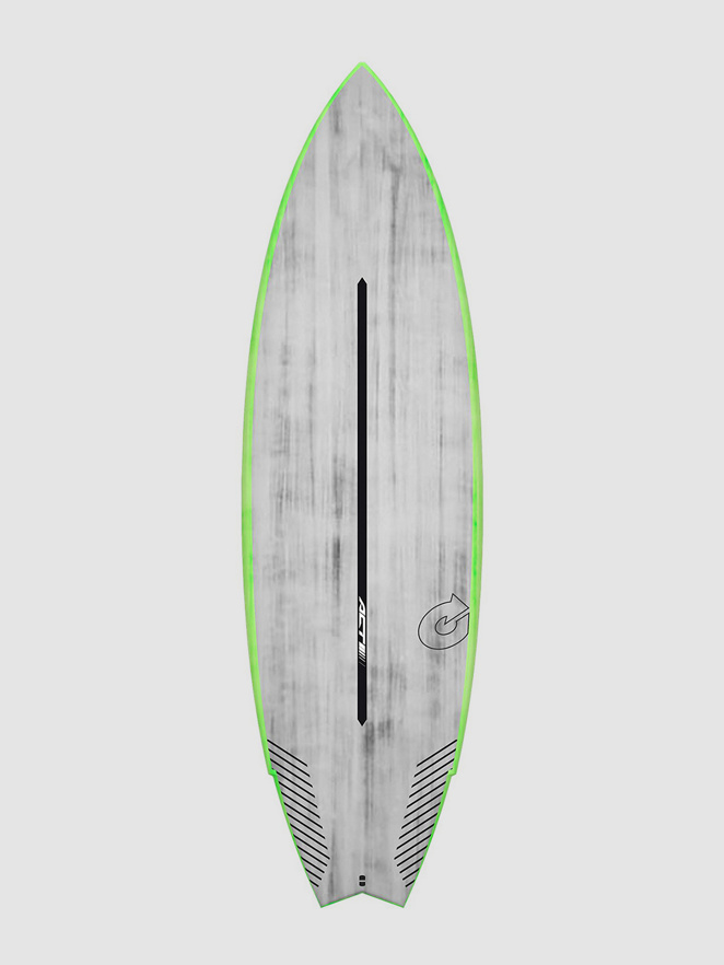 Torq Act Prepreg Go-Kart Greenrail 6'2 Surfboard
