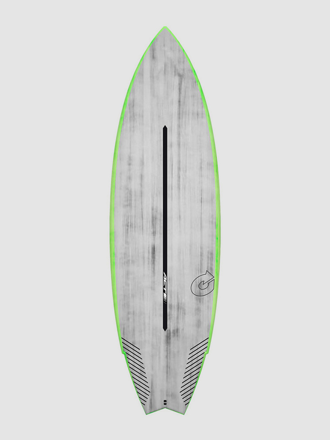 Torq Act Prepreg Go-Kart Greenrail 6'6 Surfboard