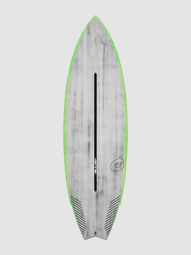 Torq Act Prepreg Go-Kart Greenrail 6'6 Surfboard