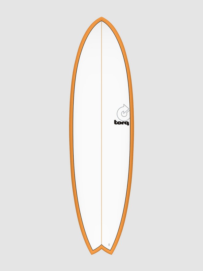 Torq Epoxy Tet Mod Fish Orangerail Surfboard