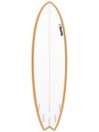 Torq Epoxy Tet Mod Fish Orangerail 6'6 Surfbräda
