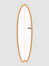 Torq Epoxy Tet Mod Fish Orangerail 6'6 Surfbräda