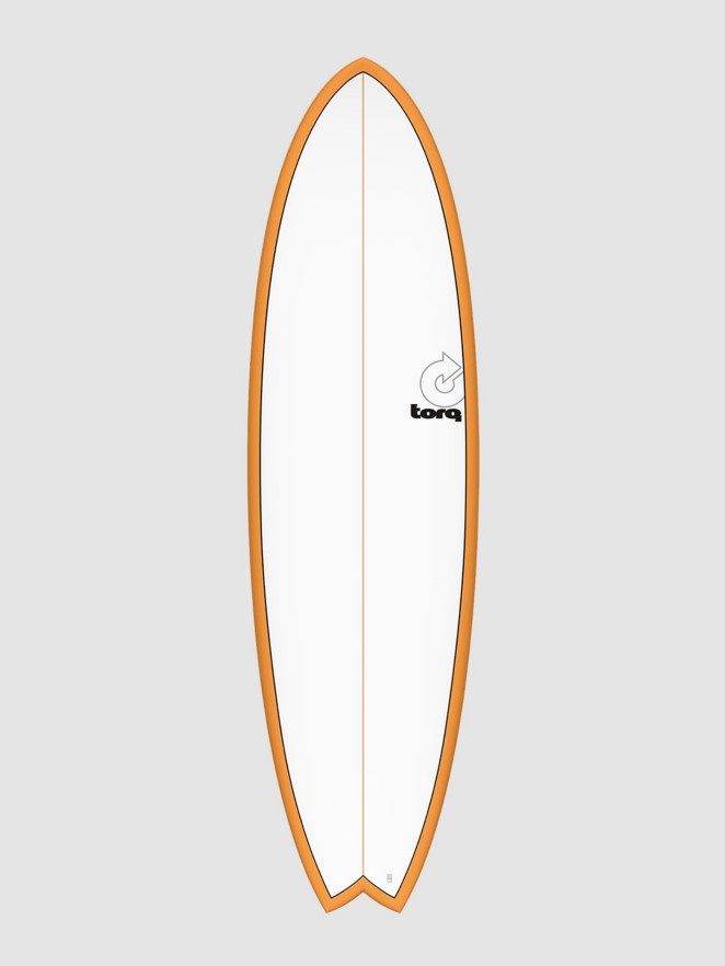 Torq Epoxy Tet Mod Fish Orangerail 6'6 Surfbräda