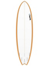 Torq Epoxy Tet Mod Fish Orangerail 7'2 Surfboard