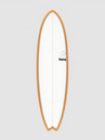 Torq Epoxy Tet Mod Fish Orangerail 7'2 Surfboard