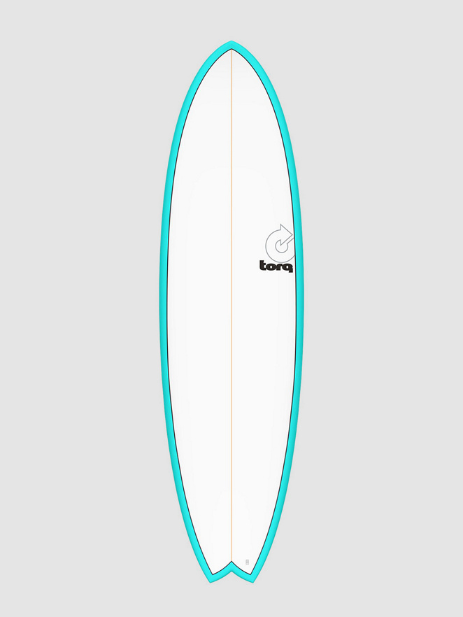 Torq Epoxy Tet Mod Fish Pinlines 6'10 Surfboard