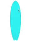 Torq Epoxy Tet Mod Fish Pinlines 7'2 Surfboard
