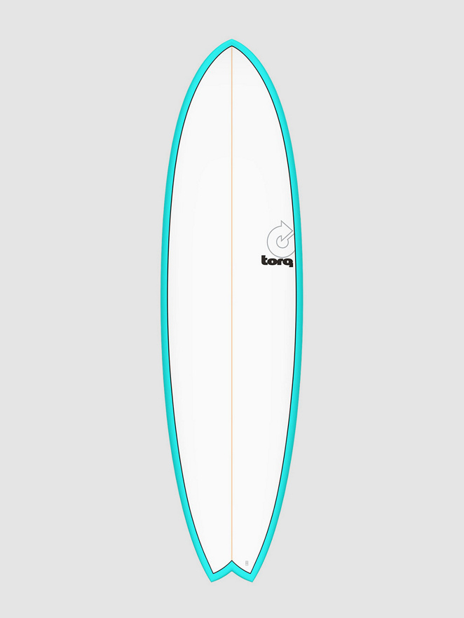 Torq Epoxy Tet Mod Fish Pinlines 7'2 Surfboard