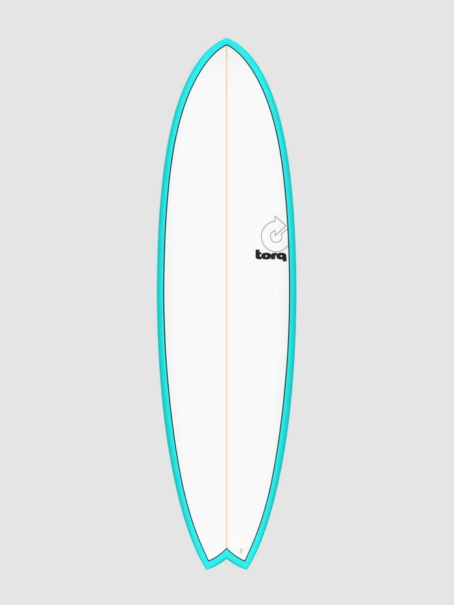 Torq Epoxy Tet Mod Fish Pinlines 7'2 Surfboard