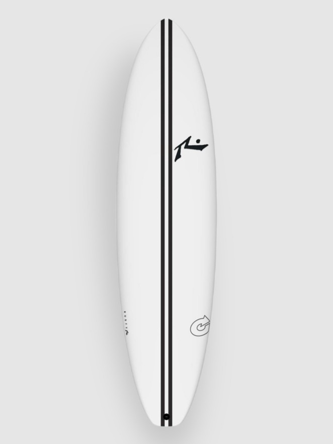 Rusty Tec Egg Not Quad Single 6'10 Surfboard