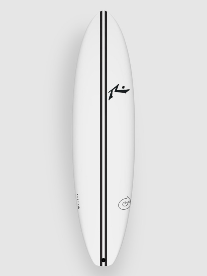 Rusty Tec Egg Not Quad Single 7'6 Surfboard