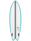 Torq Tec Twin Fish Rail 5'8 Planche de surf