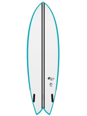 Tec Twin Fish Rail 6&amp;#039;4 Surfboard