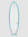 Torq Tec Twin Fish Rail 6'6 Surfboard