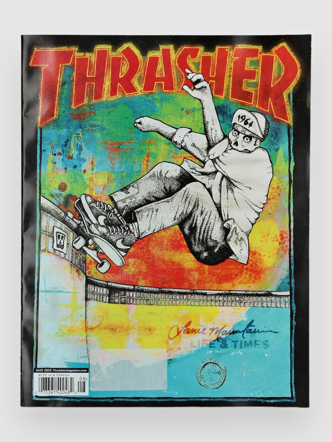 Thrasher Issues August 2024 Magazin Casopisy