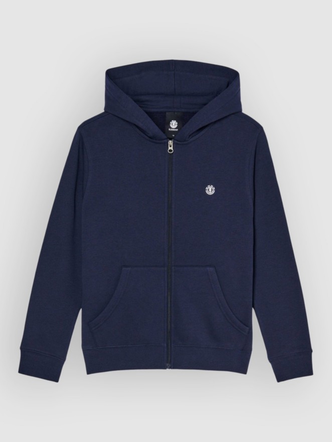 Element Icon Embroidery Kids Zip Hoodie