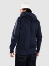 Element Icon Embroidery Zip Hoodie