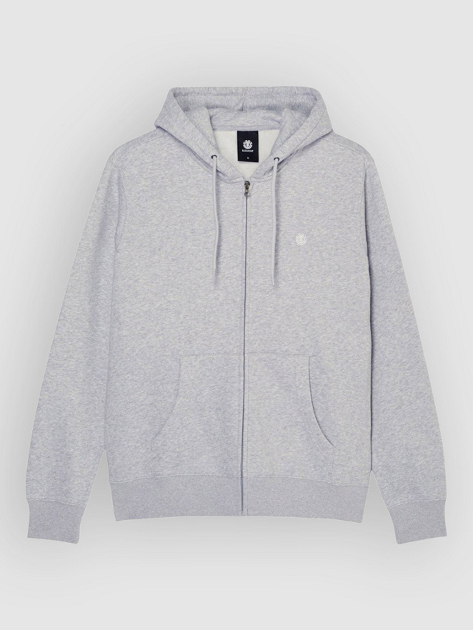 Element Icon Embroidery Hoddie com fecho