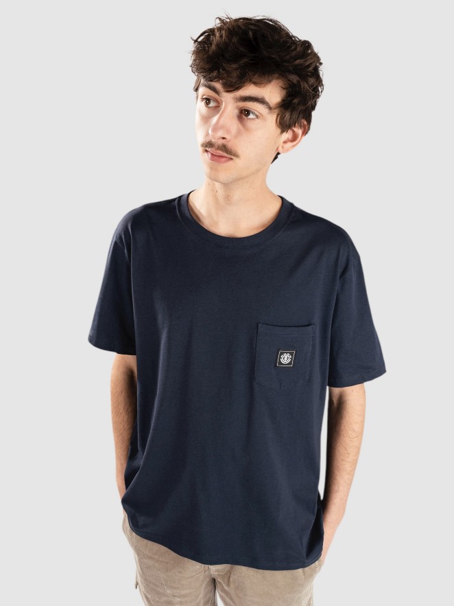 Element Icon Label Pocket T-skjorte