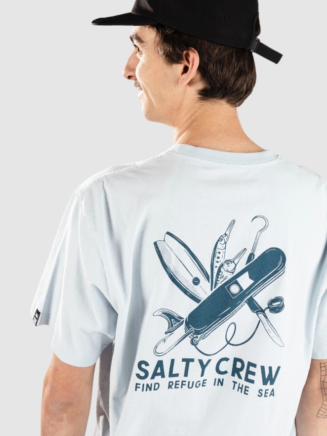 Salty Crew Pocket Knife Vintage Tricko