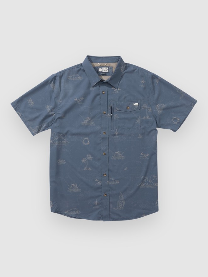 Salty Crew Helmsman Tech Camisa