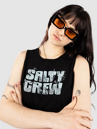 Salty Crew Sea Life Cropped Tank Top