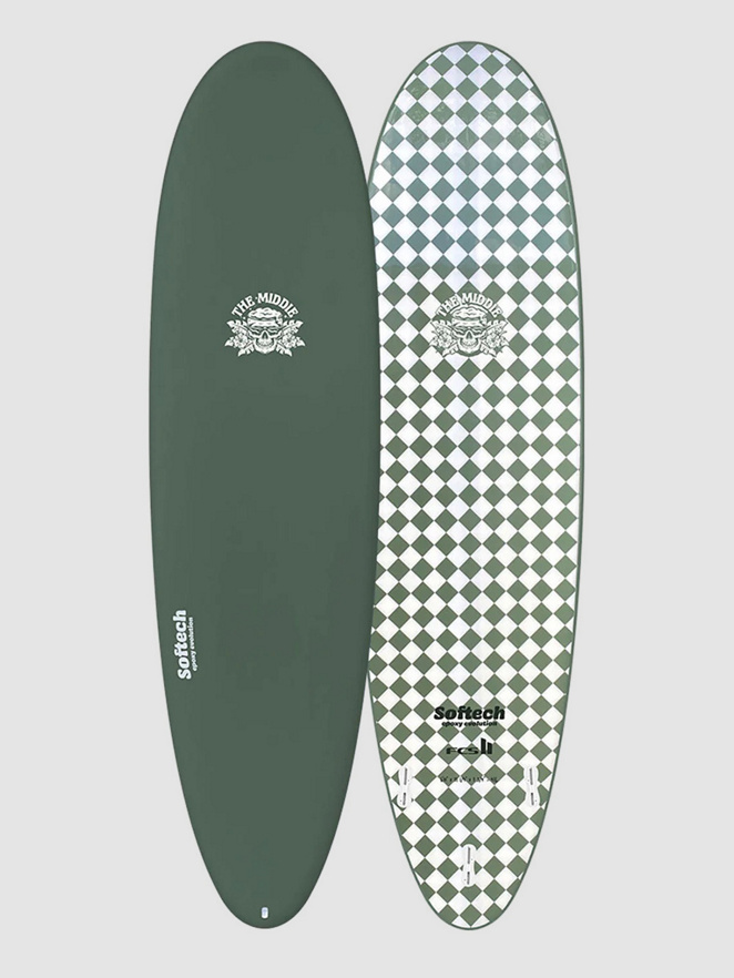 Softech Middie Jade Diamonds 6'4 Surfboard